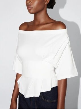 Khy Off the shoulder cinching tee